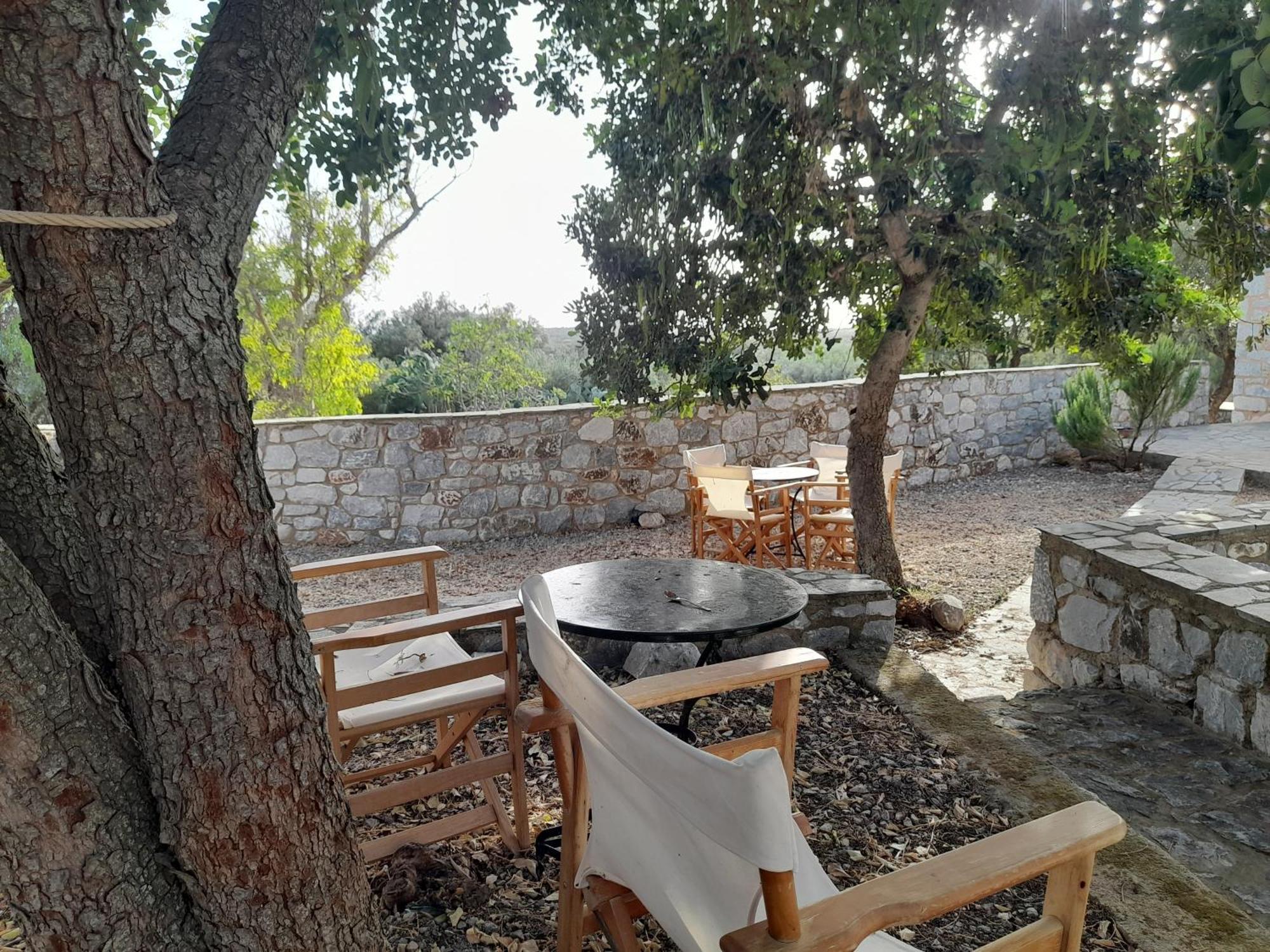 Ferienwohnung The Two Carob Trees, Traditional Stonehouse, Nikandri, Pirgos Diros Lefkias Exterior foto